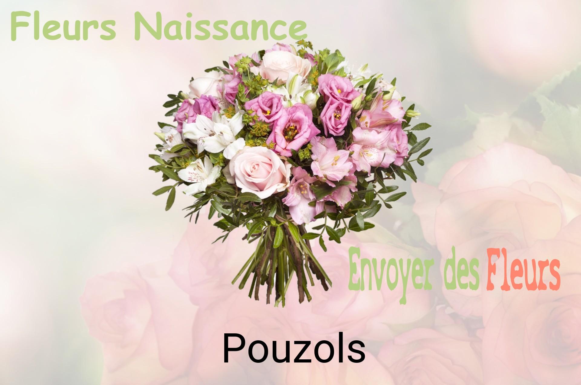 Bouquet de fleurs de naissance livré à Pouzols